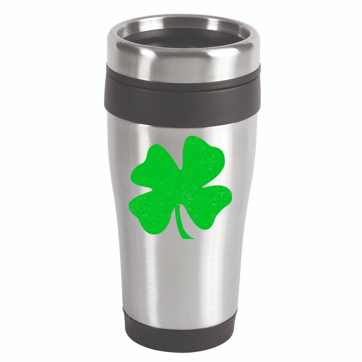 Vintage Irish Clover 16oz Travel Tumbler