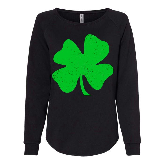 Vintage Irish Clover Womens California Wash Sweatshirt