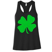 Vintage Irish Clover Women's Racerback Tank