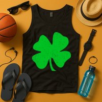Vintage Irish Clover Tank Top