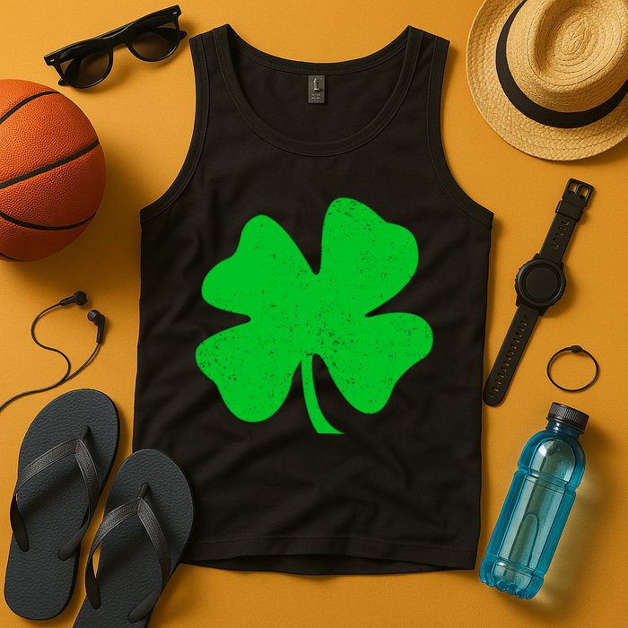 Vintage Irish Clover Tank Top