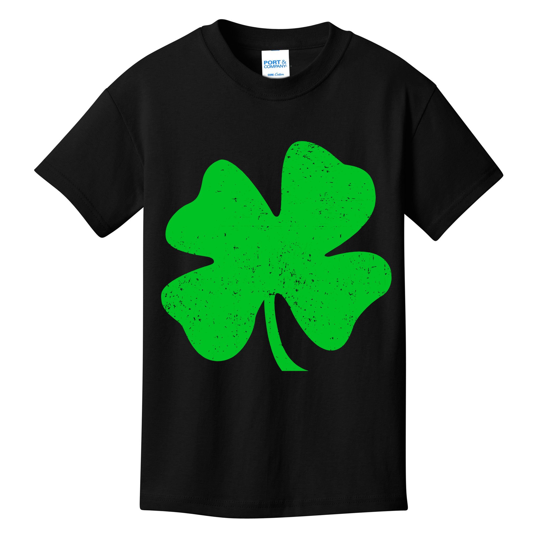Vintage Irish Clover Kids T-Shirt