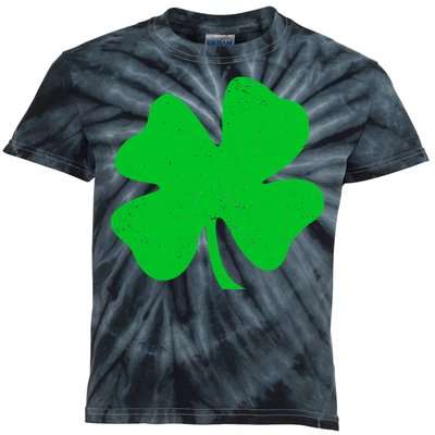 Vintage Irish Clover Kids Tie-Dye T-Shirt