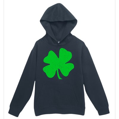 Vintage Irish Clover Urban Pullover Hoodie