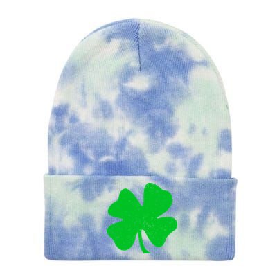 Vintage Irish Clover Tie Dye 12in Knit Beanie