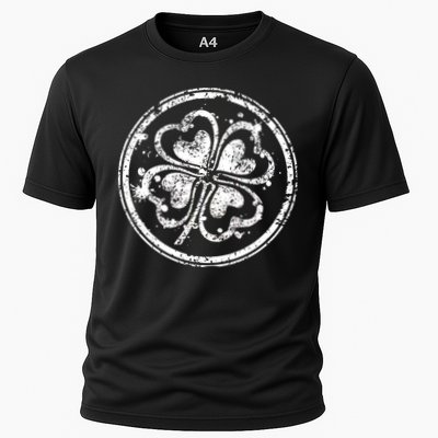 Vintage Irish Clover Cloverleaf Performance Shirt