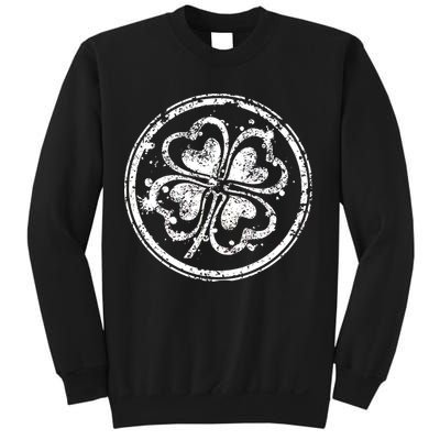 Vintage Irish Clover Cloverleaf Sweatshirt