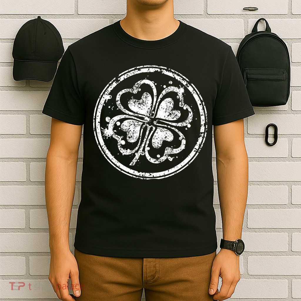 Vintage Irish Clover Cloverleaf T-Shirt