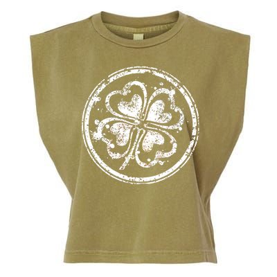 Vintage Irish Clover Cloverleaf Garment-Dyed Women's Muscle Tee