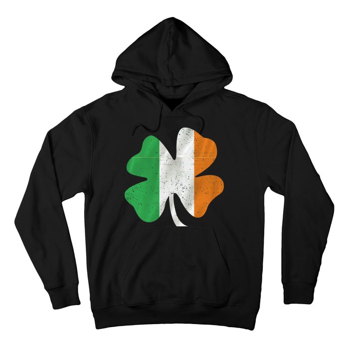 Vintage Irish Cover Ireland Flag Hoodie