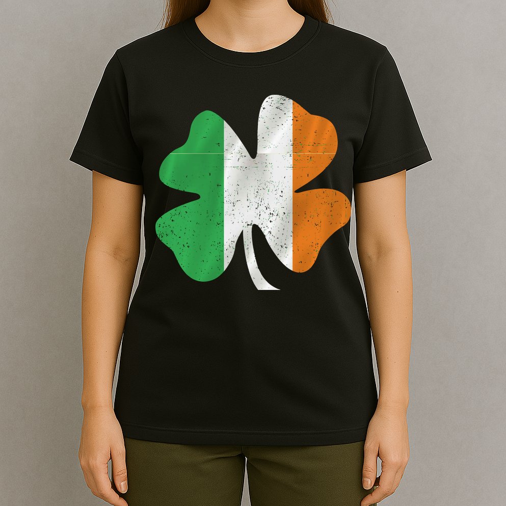 Vintage Irish Cover Ireland Flag T-Shirt
