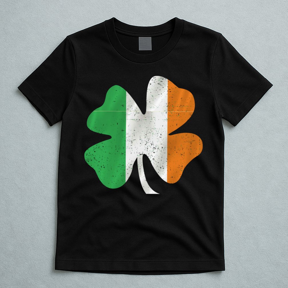 Vintage Irish Cover Ireland Flag T-Shirt