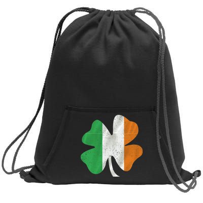 Vintage Irish Cover Ireland Flag Sweatshirt Cinch Pack Bag