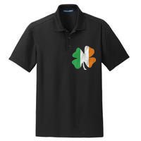 Vintage Irish Cover Ireland Flag Dry Zone Grid Polo