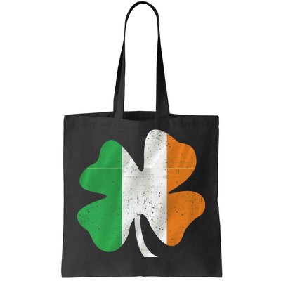 Vintage Irish Cover Ireland Flag Tote Bag