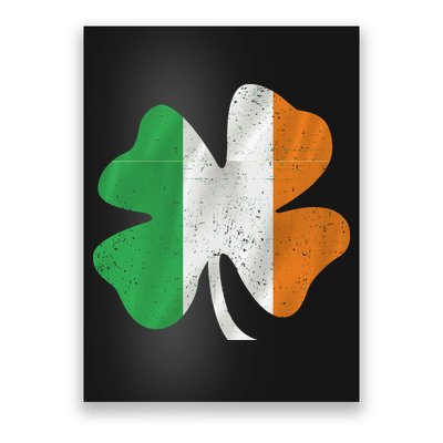 Vintage Irish Cover Ireland Flag Poster