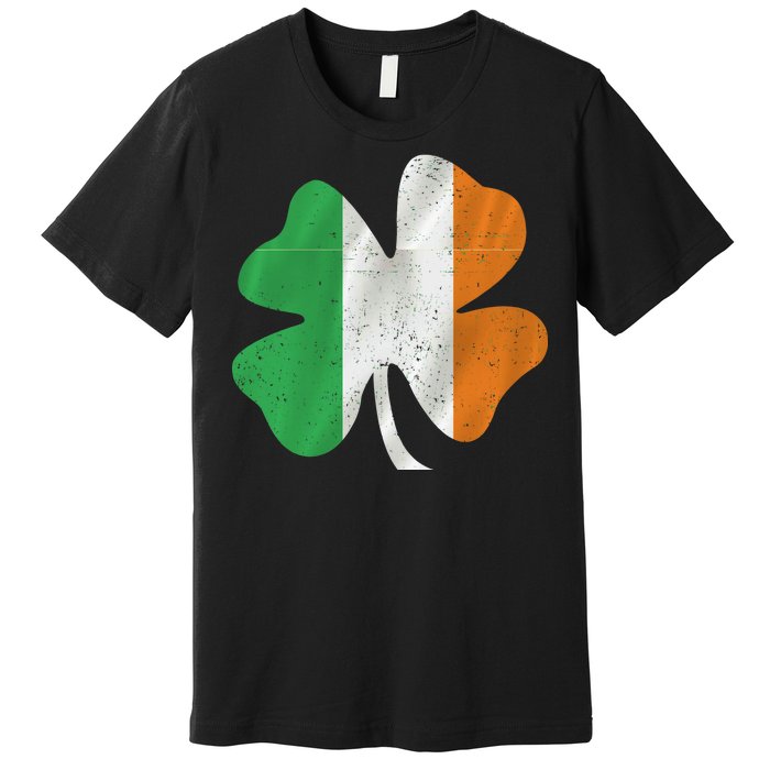 Vintage Irish Cover Ireland Flag Premium T-Shirt