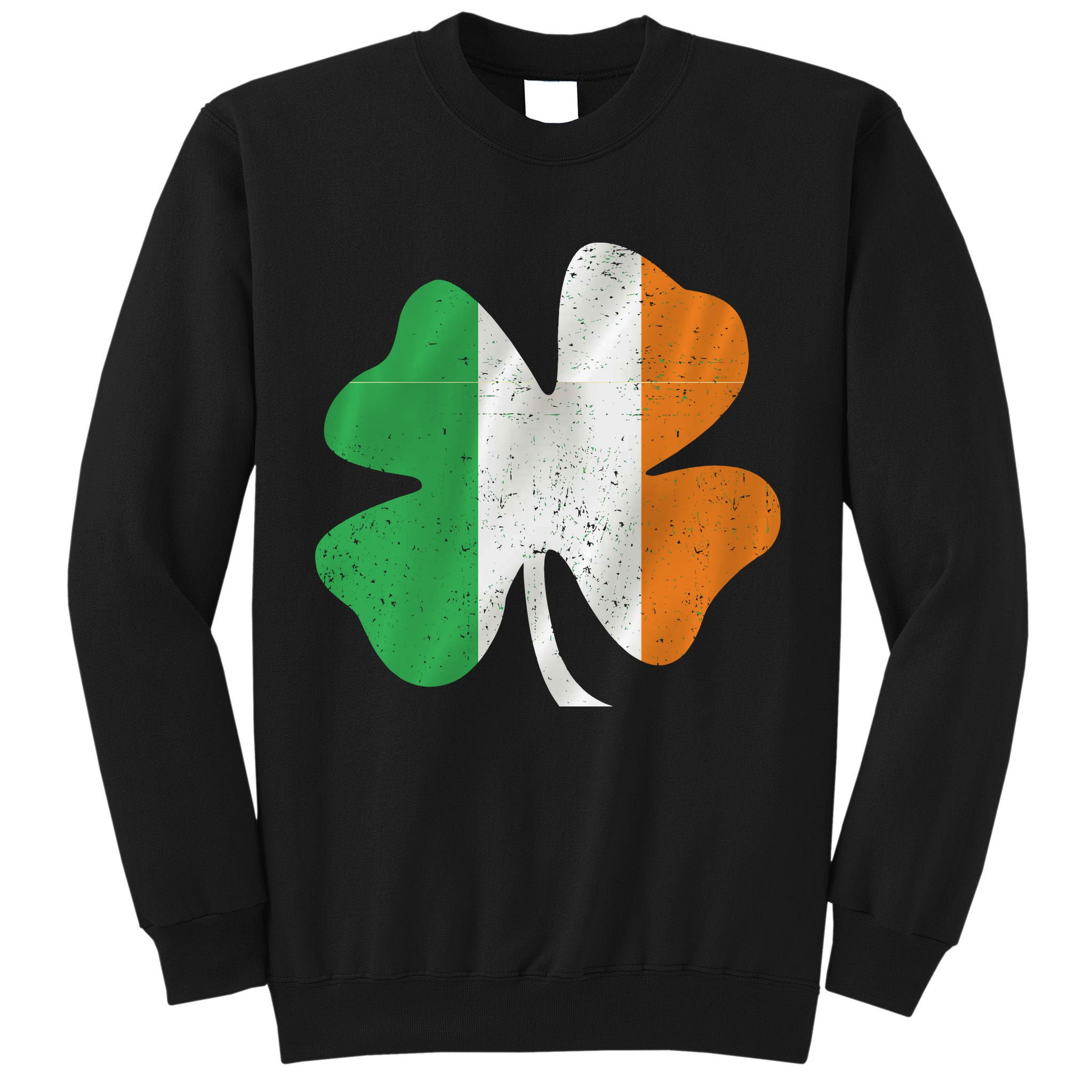 Vintage Irish Cover Ireland Flag Tall Sweatshirt