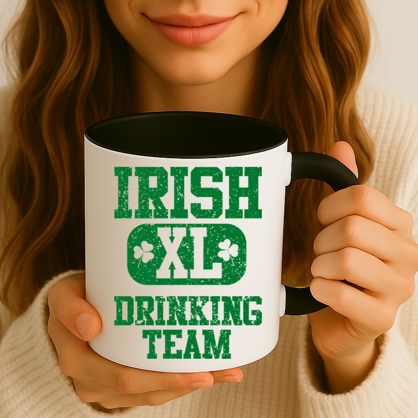 Vintage Irish Drinking Team  Mug
