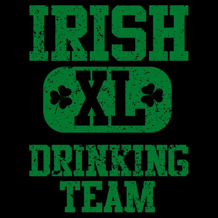 Vintage Irish Drinking Team  Mug