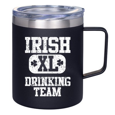 Vintage Irish Drinking Team  12oz Stainless Steel Coffee Mug