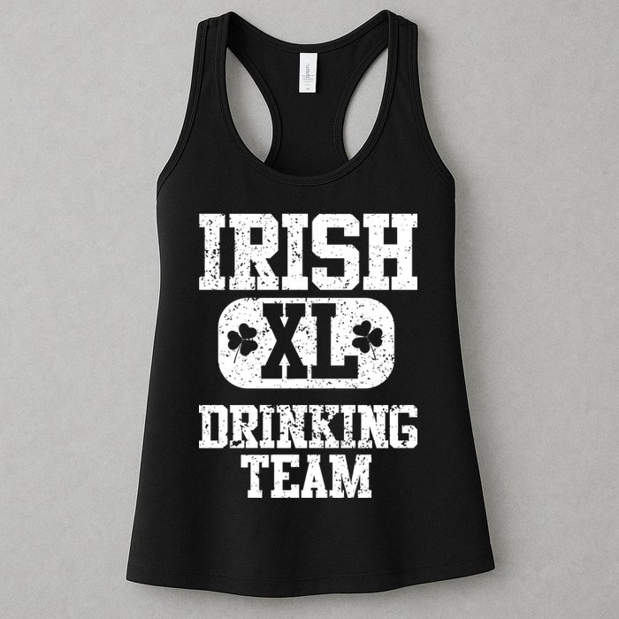 Vintage Irish Drinking Team  Womens Tank Top