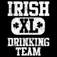 Vintage Irish Drinking Team  Womens Tank Top