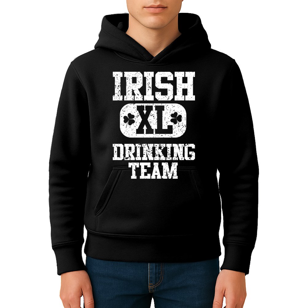 Vintage Irish Drinking Team  Kids Hoodie