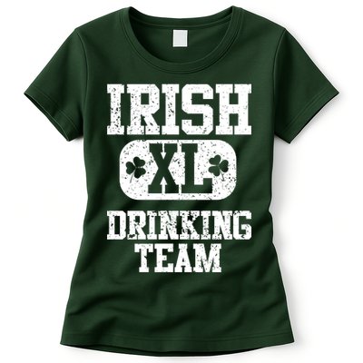 Vintage Irish Drinking Team  Womens T-Shirt