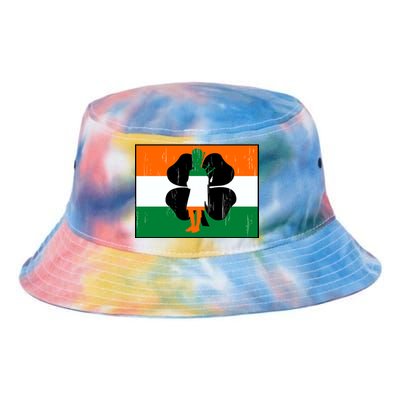 Vintage Irish Flag Of Ireland Tie Dye Newport Bucket Hat