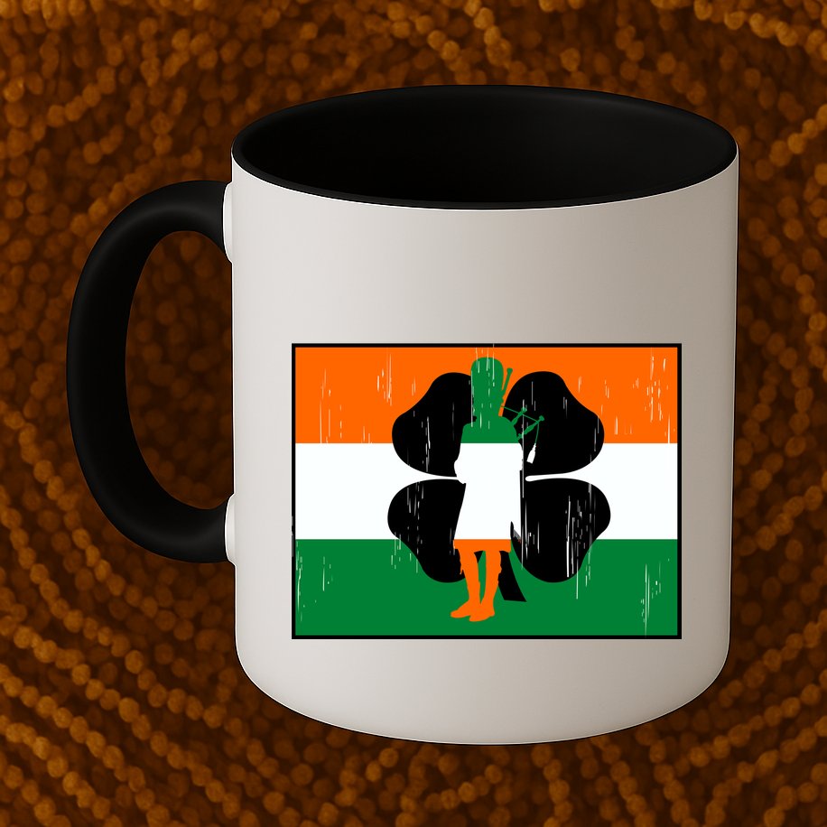 Vintage Irish Flag Of Ireland Mug