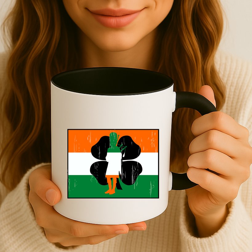 Vintage Irish Flag Of Ireland Mug