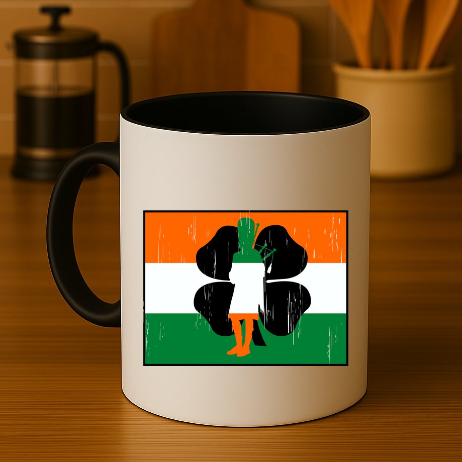 Vintage Irish Flag Of Ireland Mug