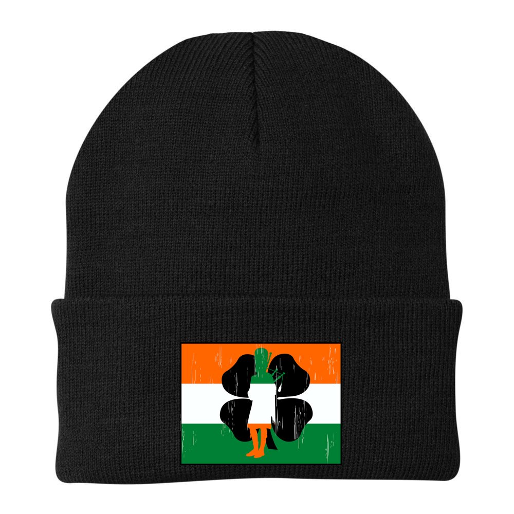 Vintage Irish Flag Of Ireland Beanie
