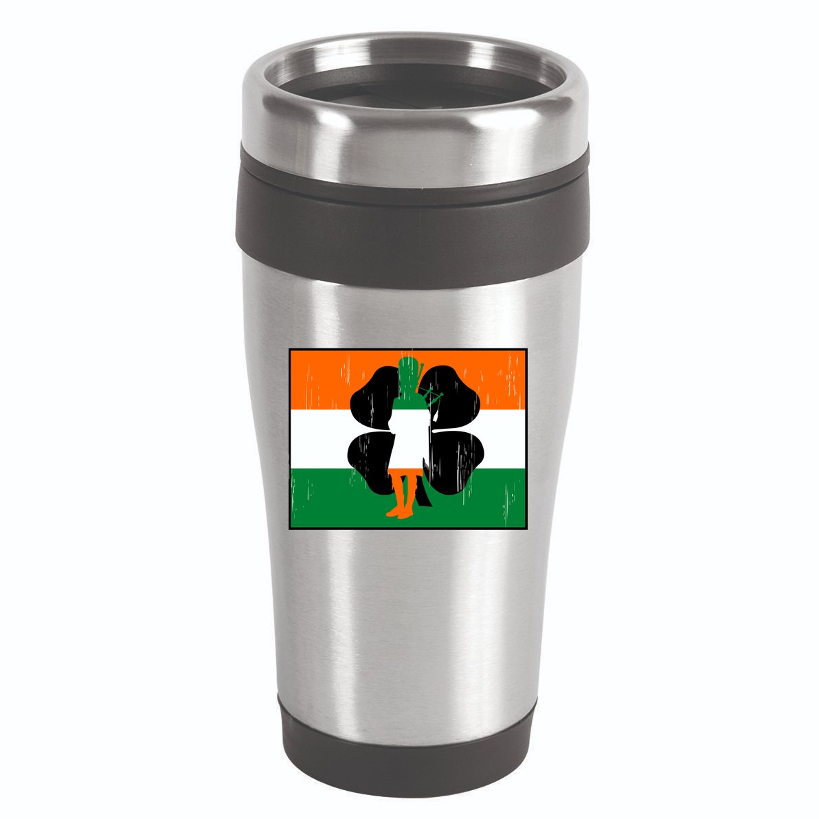 Vintage Irish Flag Of Ireland 16oz Travel Tumbler