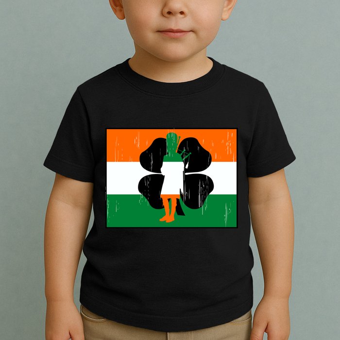 Vintage Irish Flag Of Ireland Toddler T-Shirt