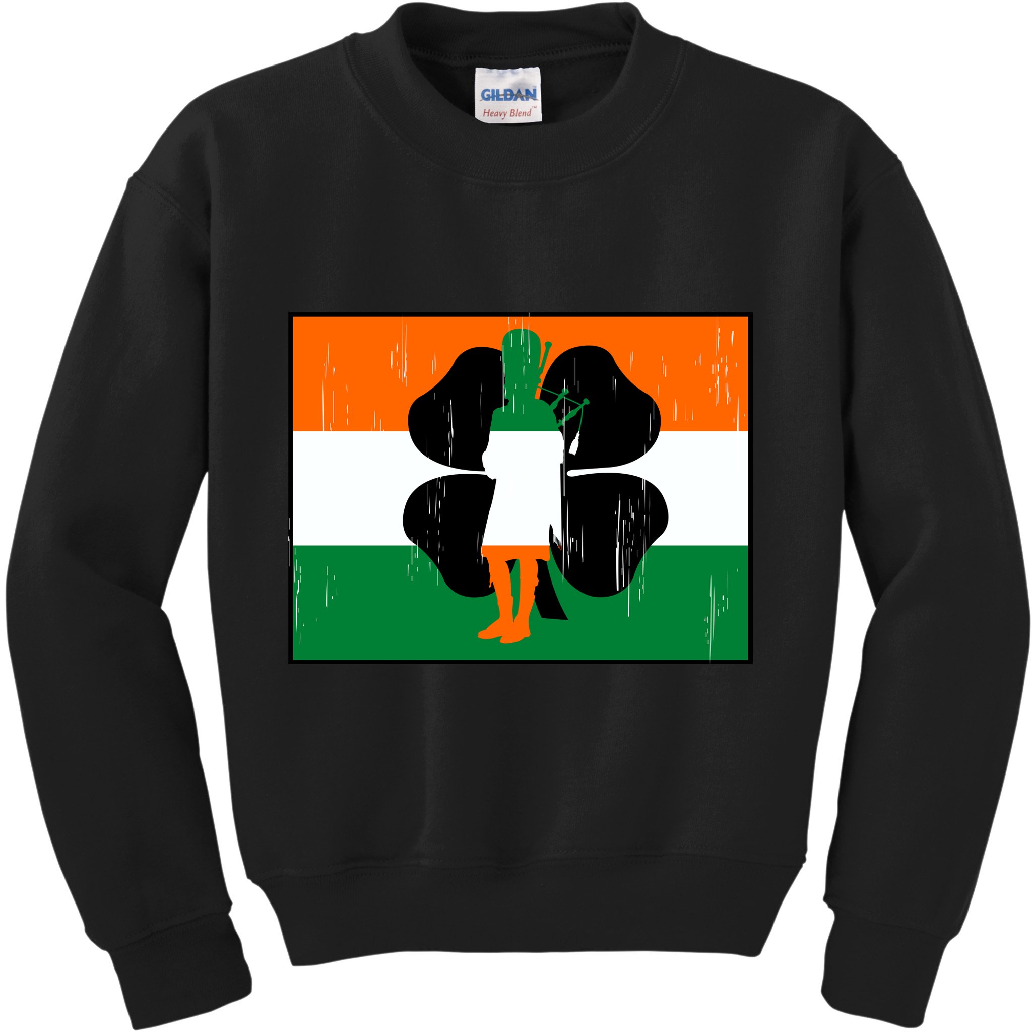 Vintage Irish Flag Of Ireland Kids Sweatshirt