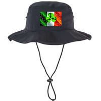 Vintage Irish Flag of Ireland Clover St. Patrick's Day Bucket Hat