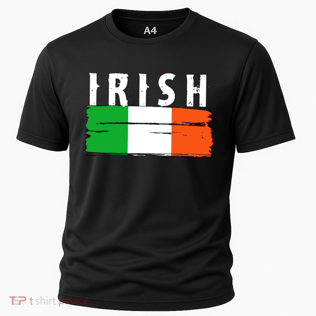 Vintage Irish Ireland Flag Performance Shirt