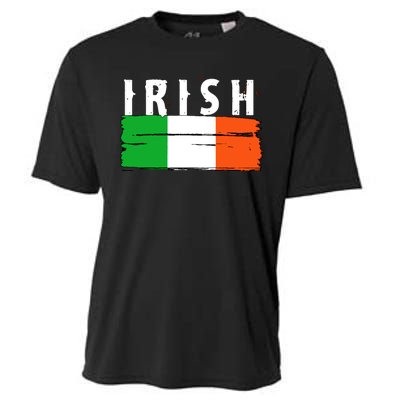 Vintage Irish Ireland Flag Cooling Performance Crew T-Shirt