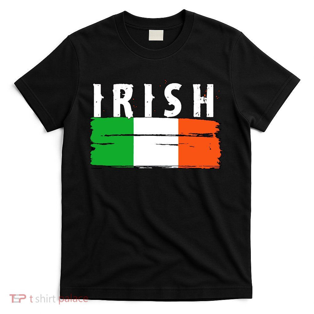 Vintage Irish Ireland Flag T-Shirt