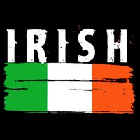 Vintage Irish Ireland Flag Baby Bodysuit