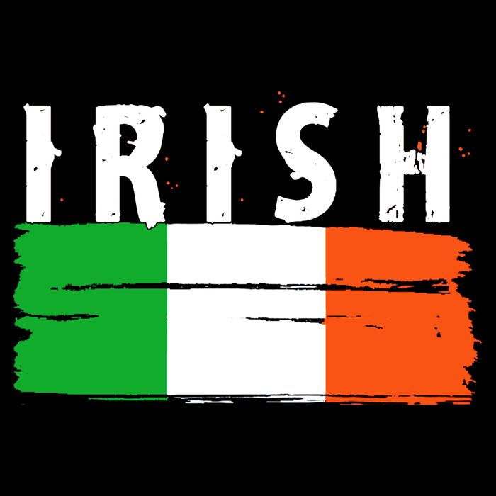 Vintage Irish Ireland Flag Baby Bodysuit