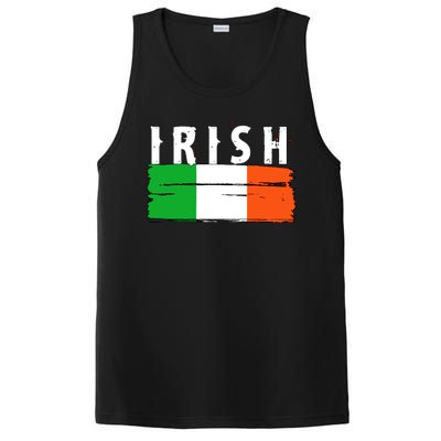 Vintage Irish Ireland Flag PosiCharge Competitor Tank