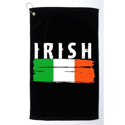 Vintage Irish Ireland Flag Golf Towel