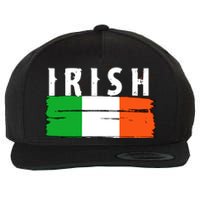 Vintage Irish Ireland Flag Wool Snapback Cap