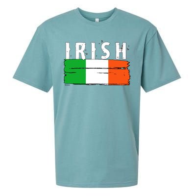 Vintage Irish Ireland Flag Sueded Cloud Jersey T-Shirt