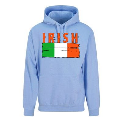 Vintage Irish Ireland Flag Unisex Surf Hoodie