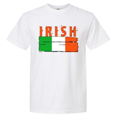 Vintage Irish Ireland Flag Garment-Dyed Heavyweight T-Shirt