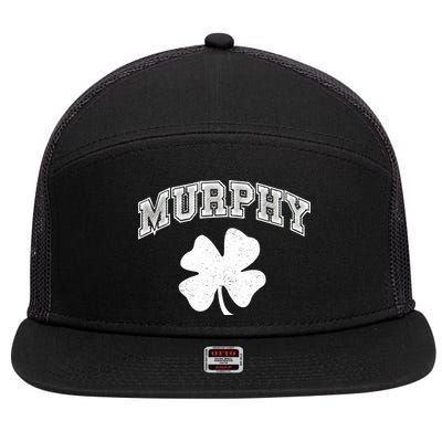 Vintage Irish Murphy 7 Panel Mesh Trucker Snapback Hat